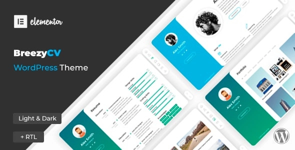 Breezycv Resume Theme 1.5.2