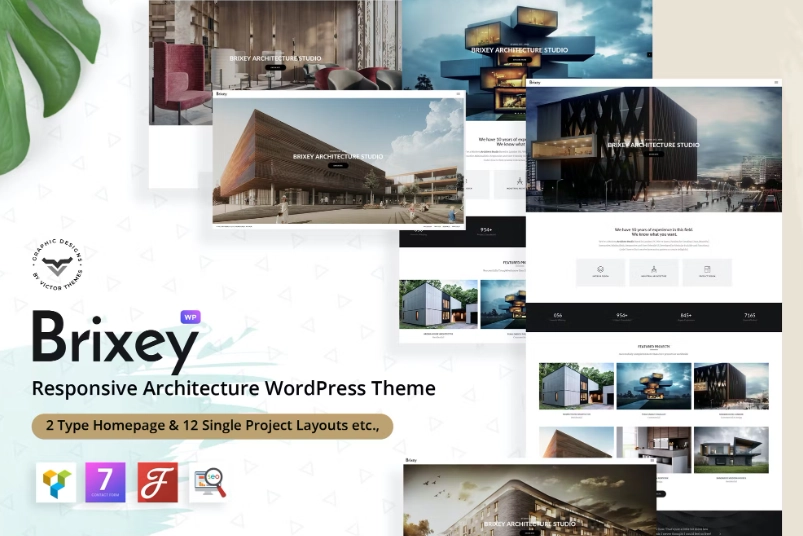 Brixey – Responsive Architecture Wordpress Theme 1.9.0