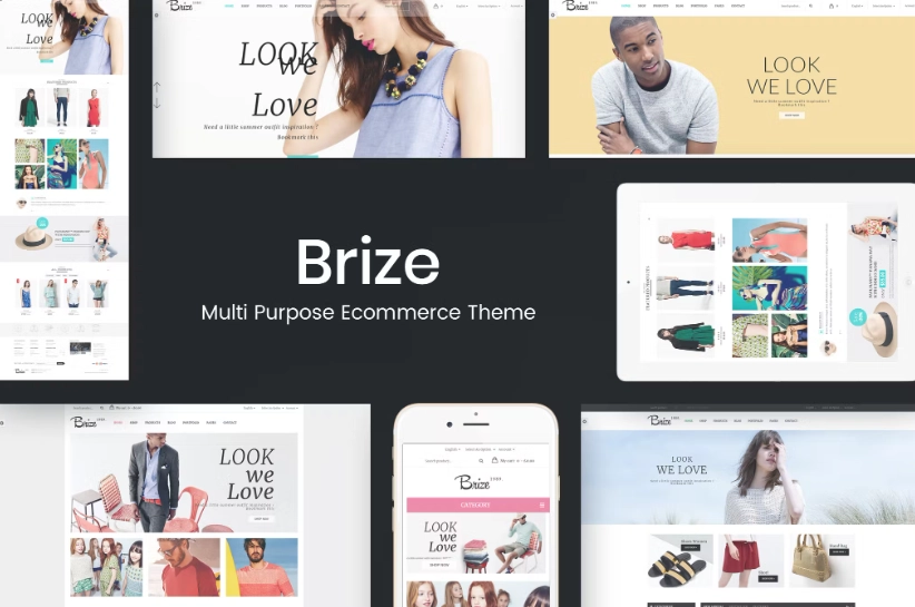 Brize Responsive Woocommerce Fashion Theme 1.3.6