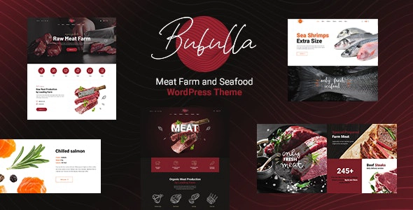 Bubulla Meat Farm & Seafood Store Wordpress Theme 1.0.6