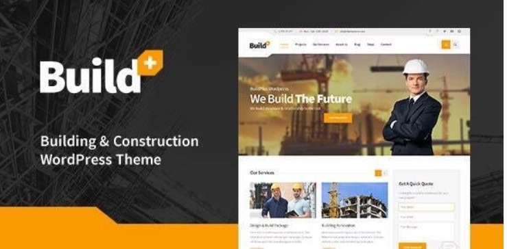 Buildplus Engineering Construction Building Wordpress Theme 1.0.0