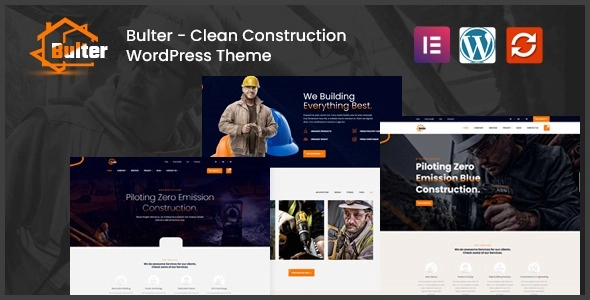 Bulter Clean Construction Wordpress Theme 1.0.5