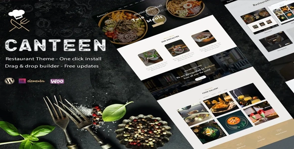 Canteen Restaurant Wordpress Theme 1.0.6