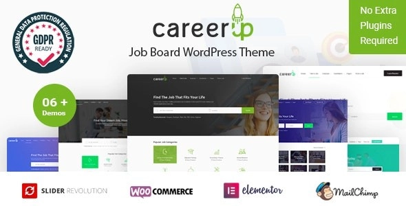 Careerup Job Board Wordpress Theme 2.3.30