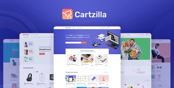 Cartzilla Digital Marketplace & Grocery Store Wordpress Theme 1.0.26