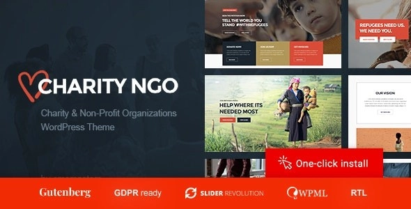 Charity Ngo Donation & Nonprofit Organization Wordpress Theme 1.1.5