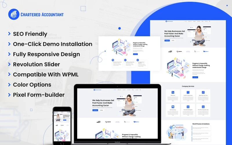 Chartered Accountant Wordpress Theme 1.2