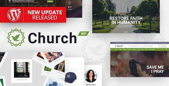 Churchwp A Contemporary Wordpress Theme For Churches 1.9.3