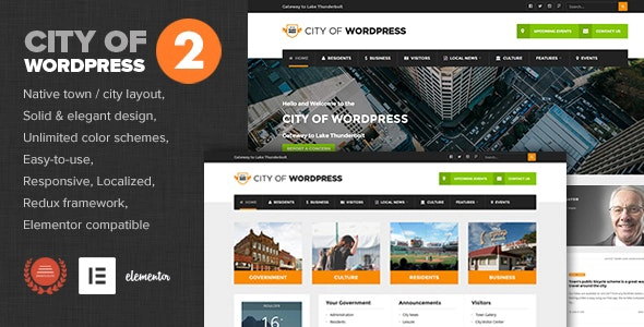 City Of Wp Municipal & Local Government Theme 2.4