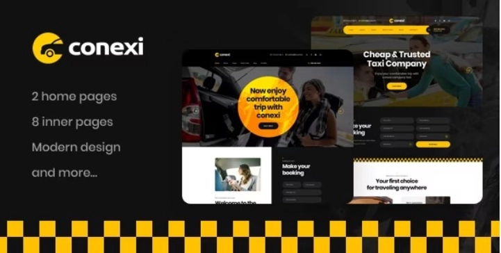 Conexi Taxi Booking Service Wordpress Theme + Rtl 2.0