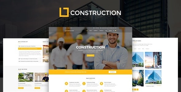 Construction Business & Building Company Wordpress Theme 1.1.0