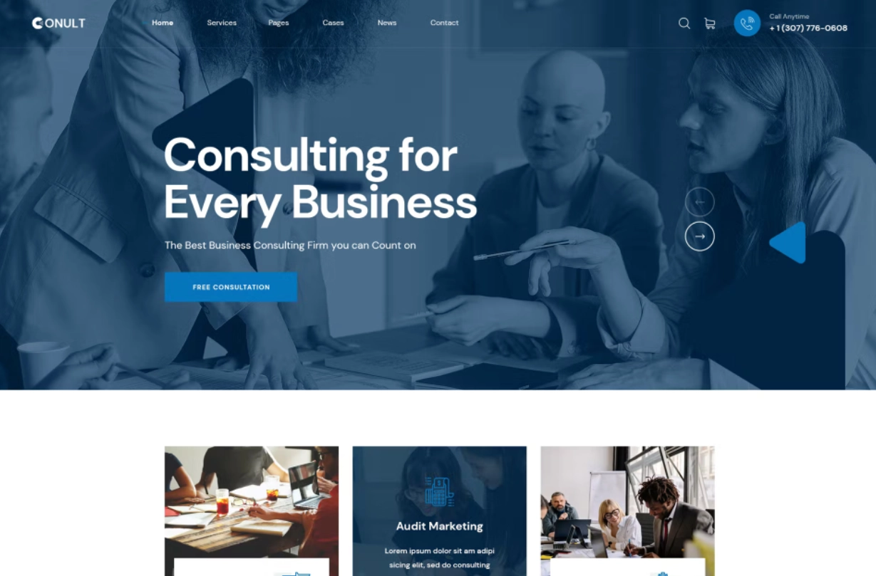 Conult Consulting Business Wordpress Themes 1.1.2