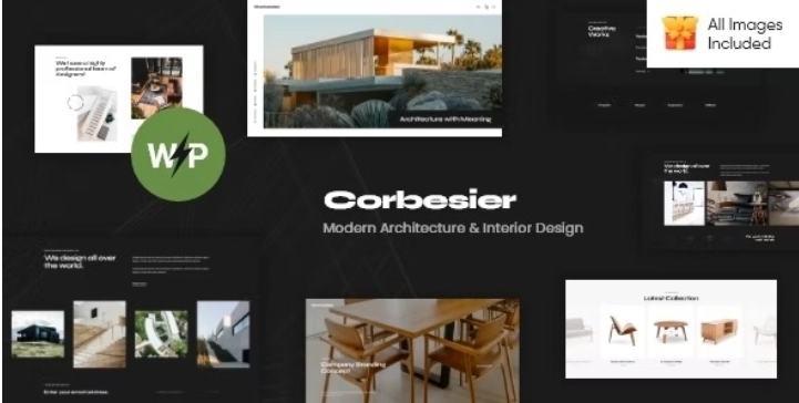 Corbesier Modern Architecture & Interior Design Wordpress Theme 1.0.1