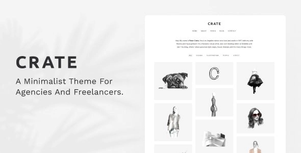 Crate Minimalist Wordpress Theme 1.1.2