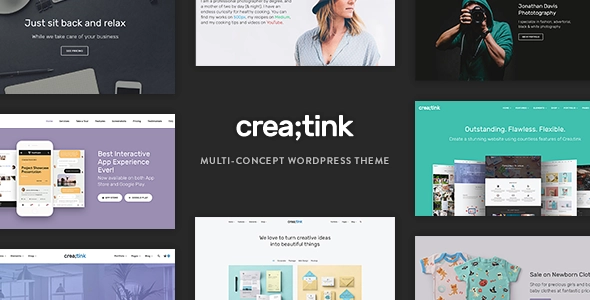 Creatink Multi Concept Responsive Wordpress Theme 1.0.7
