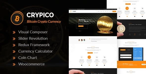 Crypico Crypto Currency Wordpress Theme 1.3