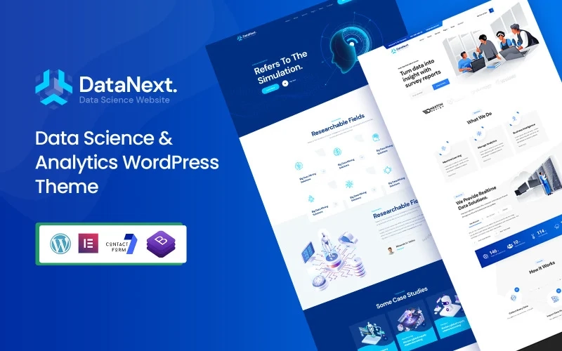 Datanext Data Science & Analytics Wordpress Theme 1.0.0