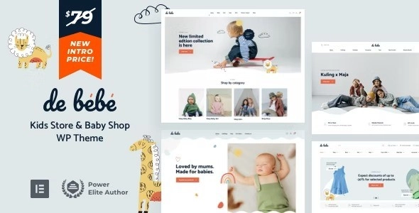 Debebe Baby Shop And Children Kids Store Wordpress 2.2