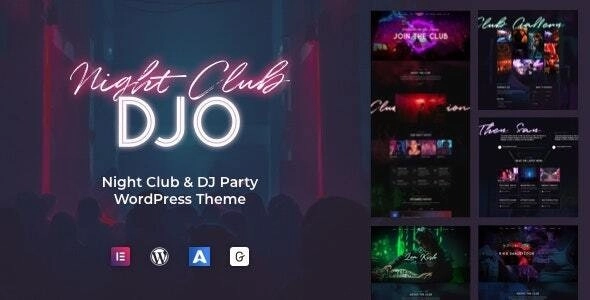 Djo Night Club And Dj Wordpress 1.0.8