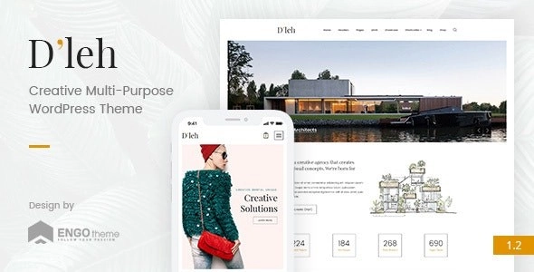 D'leh Creative Multi Purpose Wordpress Theme 1.2