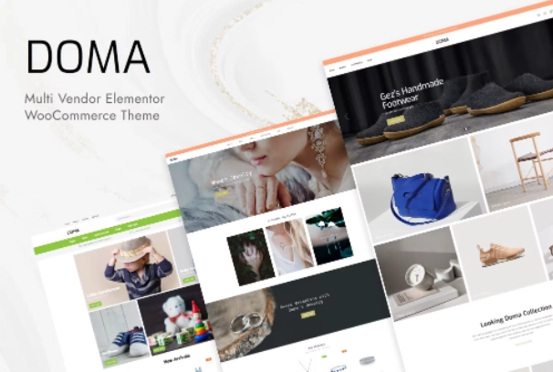 Doma Multi Vendor Elementor Woocommerce Theme 3.1.0