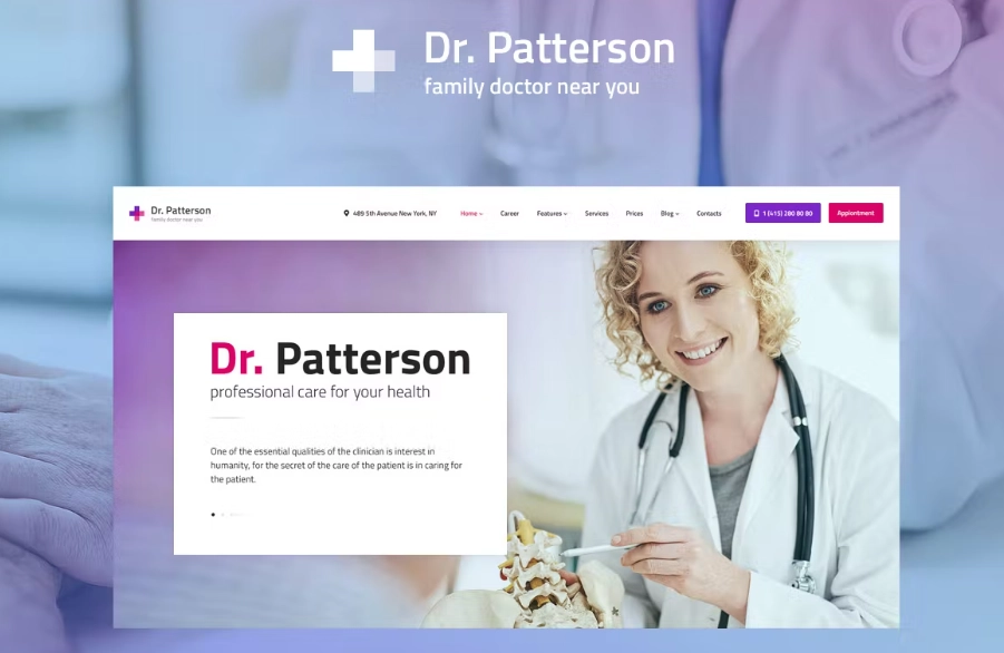 Dr.patterson Medical Wordpress Theme 1.2.2
