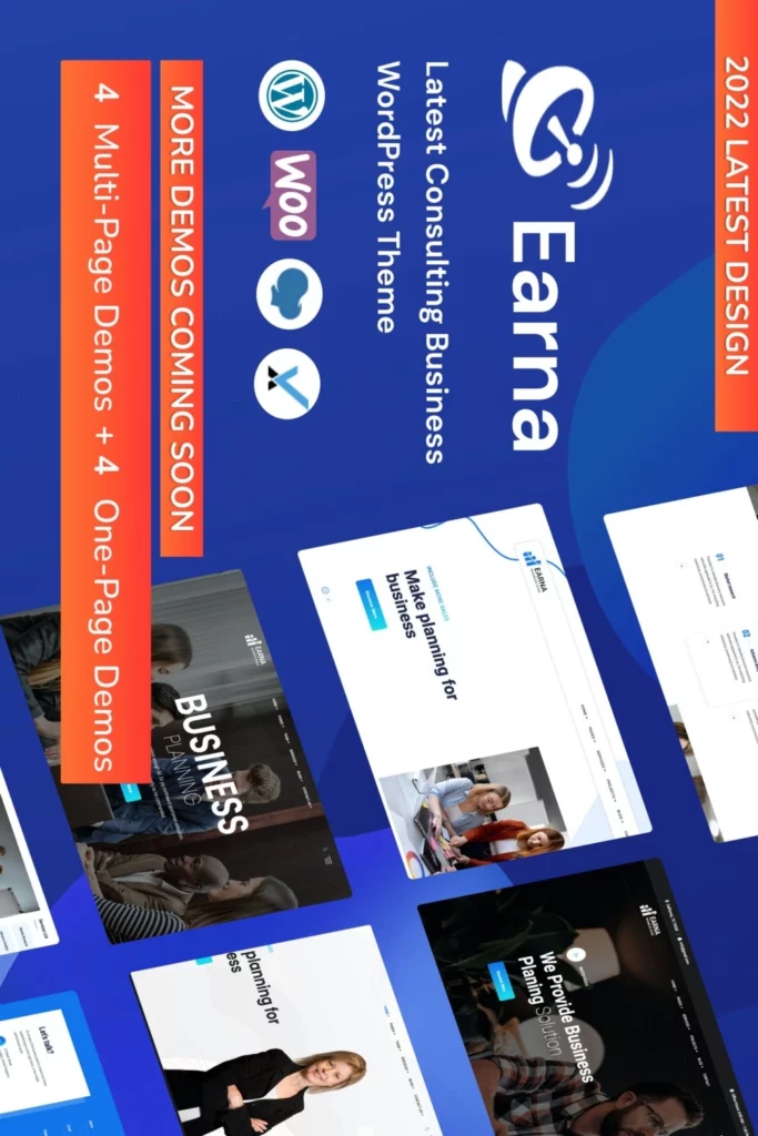 Earna – Consulting Business WordPress Theme 1.0