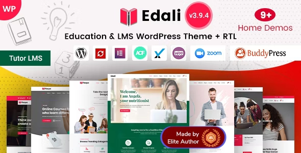 Edali Education Lms & Online Courses Wordpress Theme 4.3