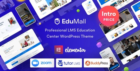 Edumall Professional Lms Education Center Wordpress Theme 3.4.4