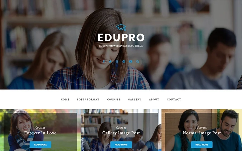 Edupro Education Blog Wordpress Theme 1.1.0