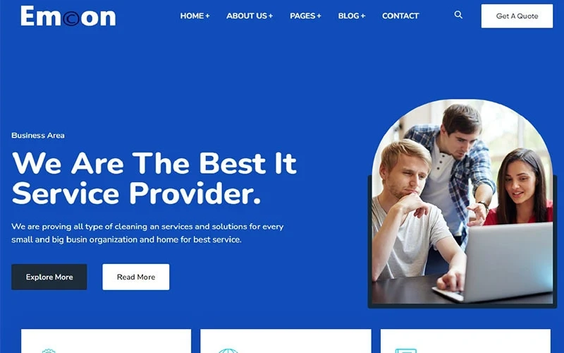 Emcon It Solutions Company Wordpress Theme 1.0.0