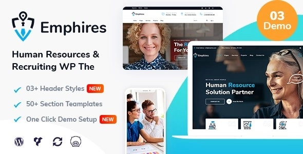 Emphires Human Resources & Recruiting Theme 3.7