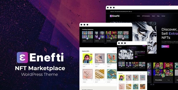 Enefti – Nft Marketplace Theme 1.5