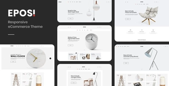 Eposi Minimal Theme For Woocommerce Wordpress 1.0.3