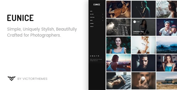 Eunice Photography Portfolio Wordpress Theme 1.8.1