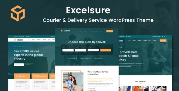 Excelsure Courier Delivery Wordpress Theme 1.0