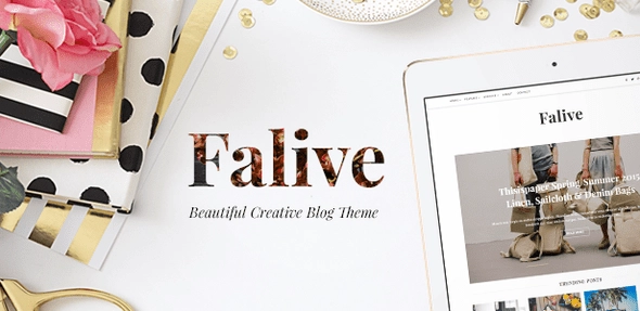 Falive Beautiful Creative & Fashion Blog Theme 1.1.2