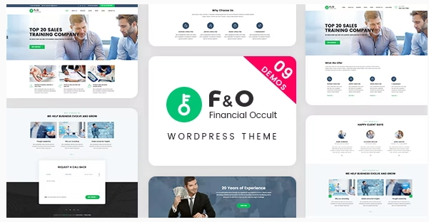 F&o Consultant Finance Wordpress Theme 1.2.2