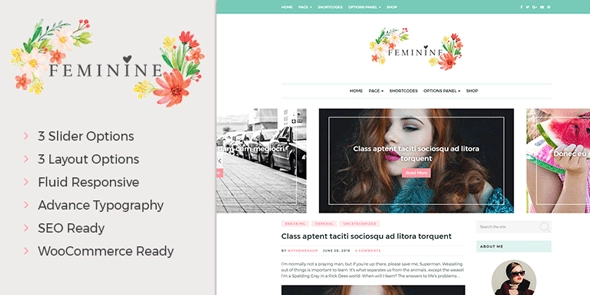 Fashion Blog Clean & Beautifully Designed Wordpress Theme 1.1.0