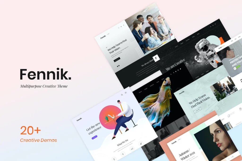 Fennik – Multipurpose Creative Theme 1.1.1
