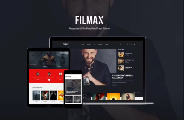 Filmax Movie Magazine Wordpress Theme 1.1.2