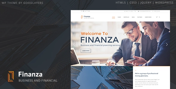 Finanza Business & Financial Wordpress 1.3.4