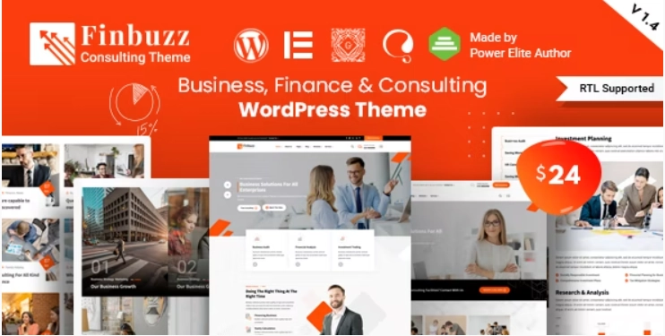 Finbuzz Corporate Business Wordpress Theme 1.10.0