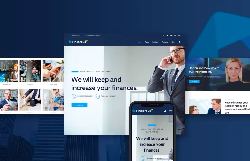 Fincorbus Finance Corporate Wordpress Theme 1.2