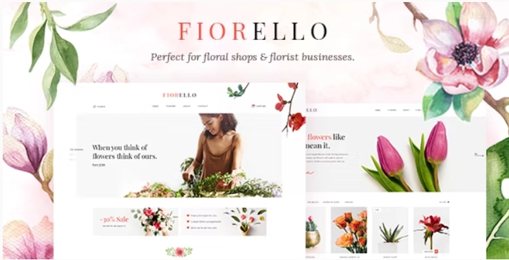 Fiorello Florist And Flower Shop Theme 1.5