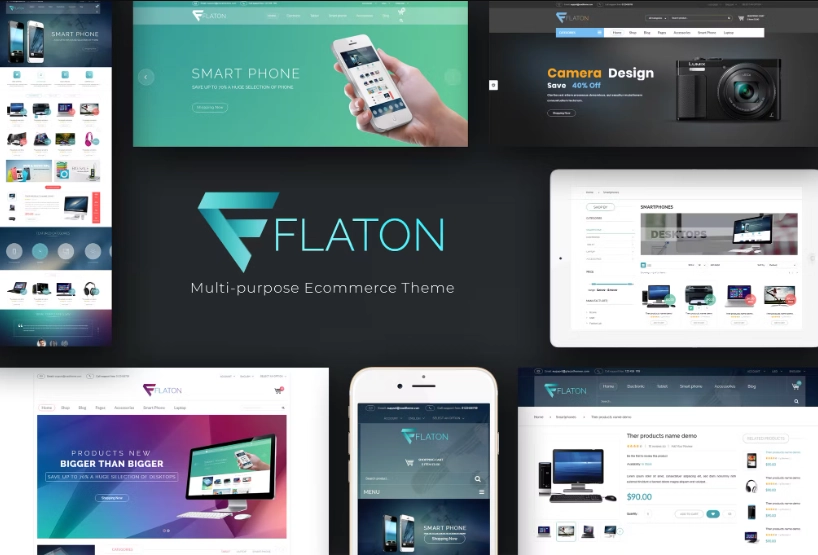 Flaton Woocommerce Responsive Digital Theme 1.6.6