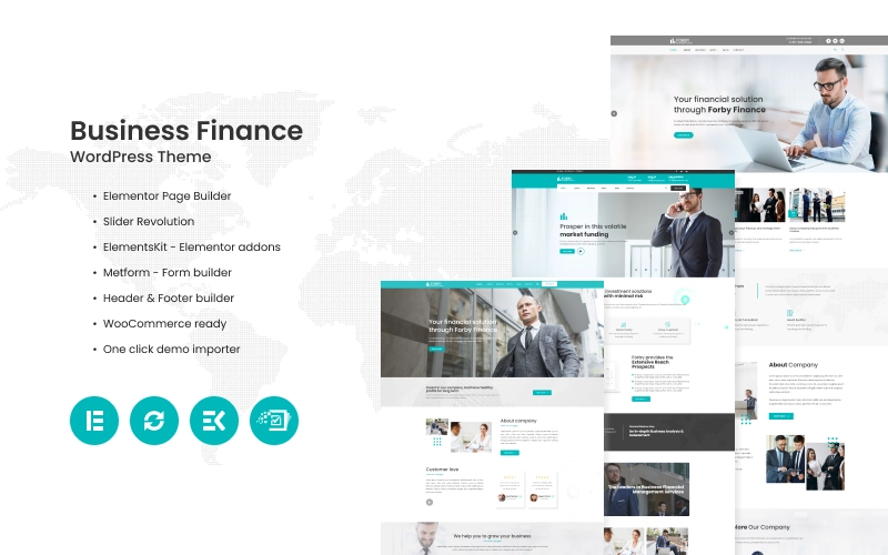 Forby Business Finance Wordpress Theme 1.0.2