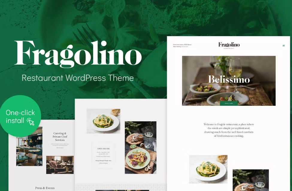 Fragolino Exquisite Restaurant Wordpress Theme 1.0.9