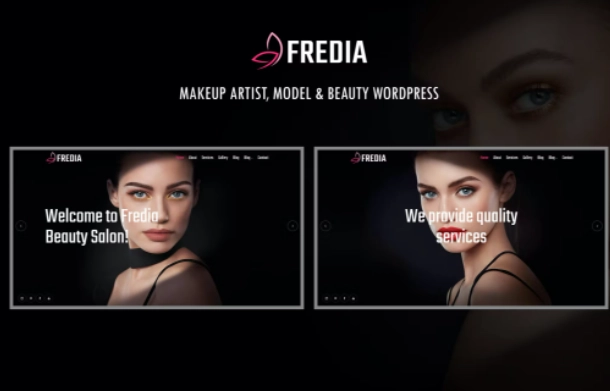 Fredia Makeup Artist Wordpress Theme 1.0