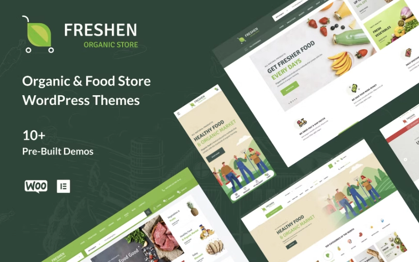 Freshen Organic Food Store Wordpress Theme 1.0.2